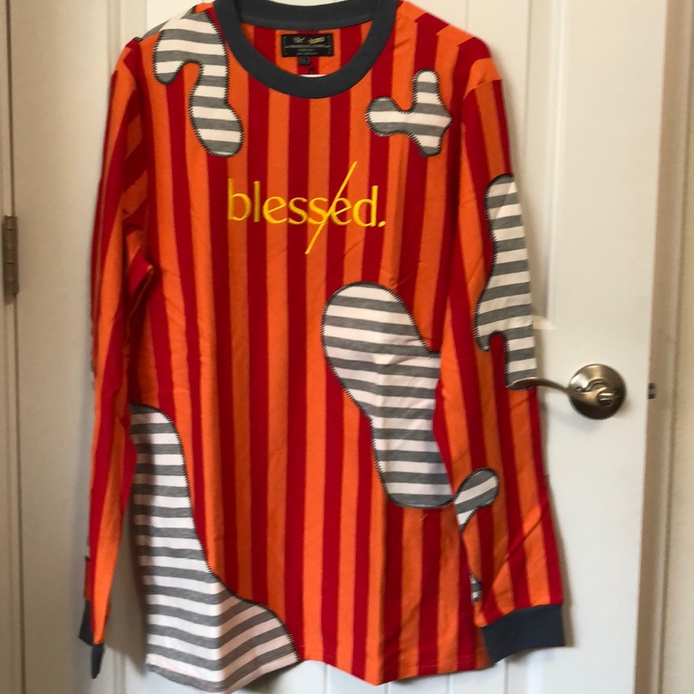 The Hideout Clothing Blessed Patchwork Long Sleeve Shirt